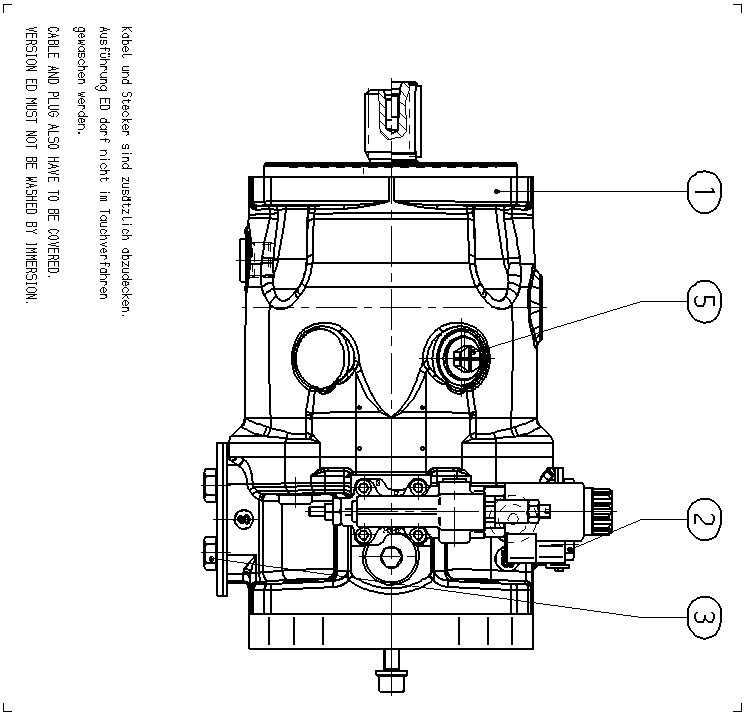 AL A10VSO 71ED 72/32R-VSB32U01P -S1550 — Zeichnung