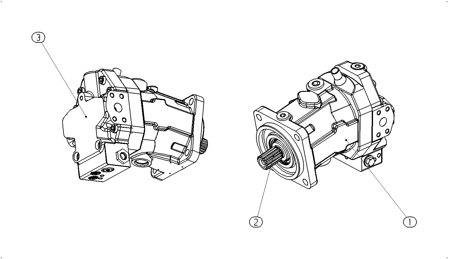 A6VM060HZ7000001A/71AWV0C4S7200-0 — Zeichnung