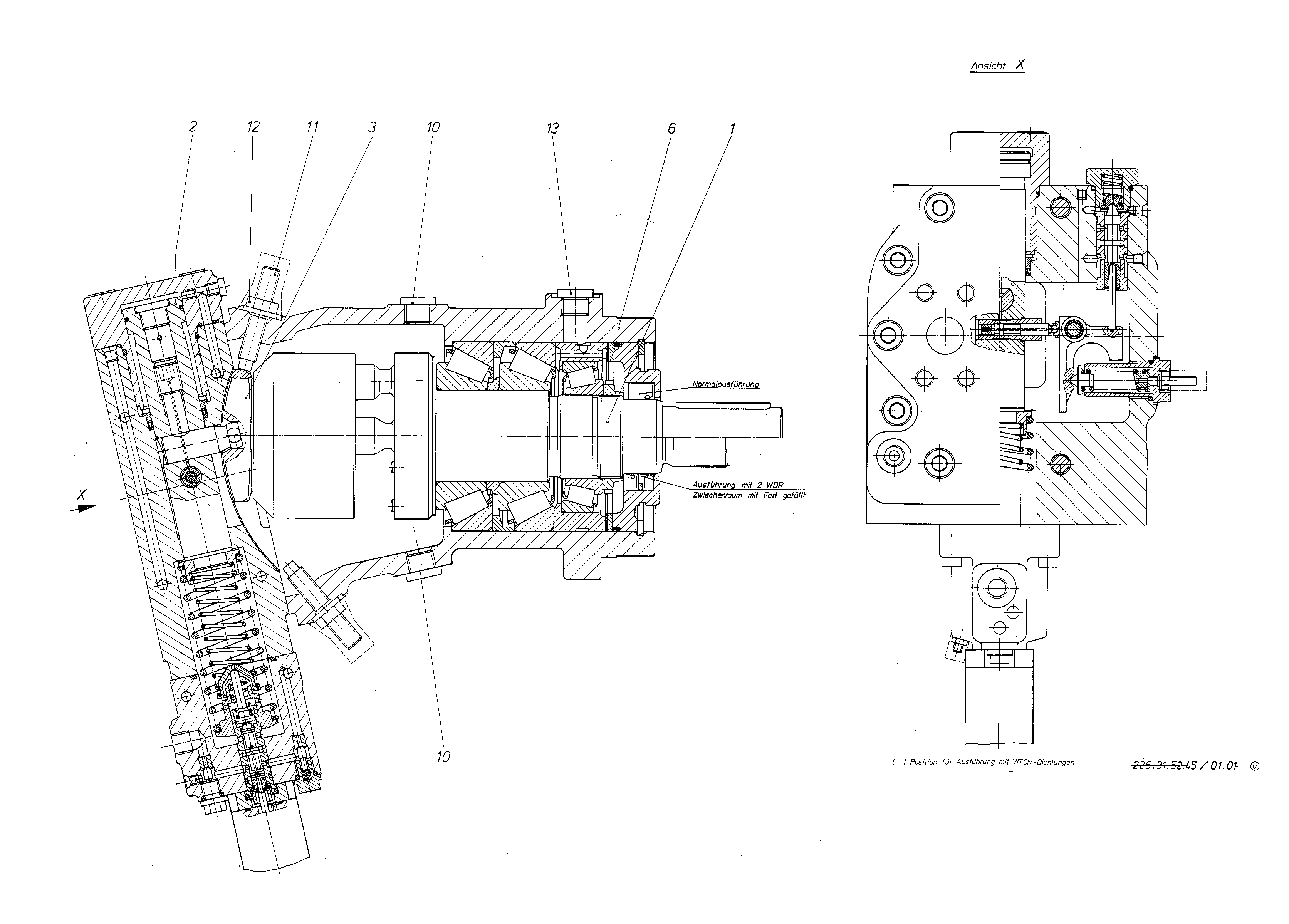 V-PUMPEA7VTO200EPGP/60R-PPB01*G* — Zeichnung
