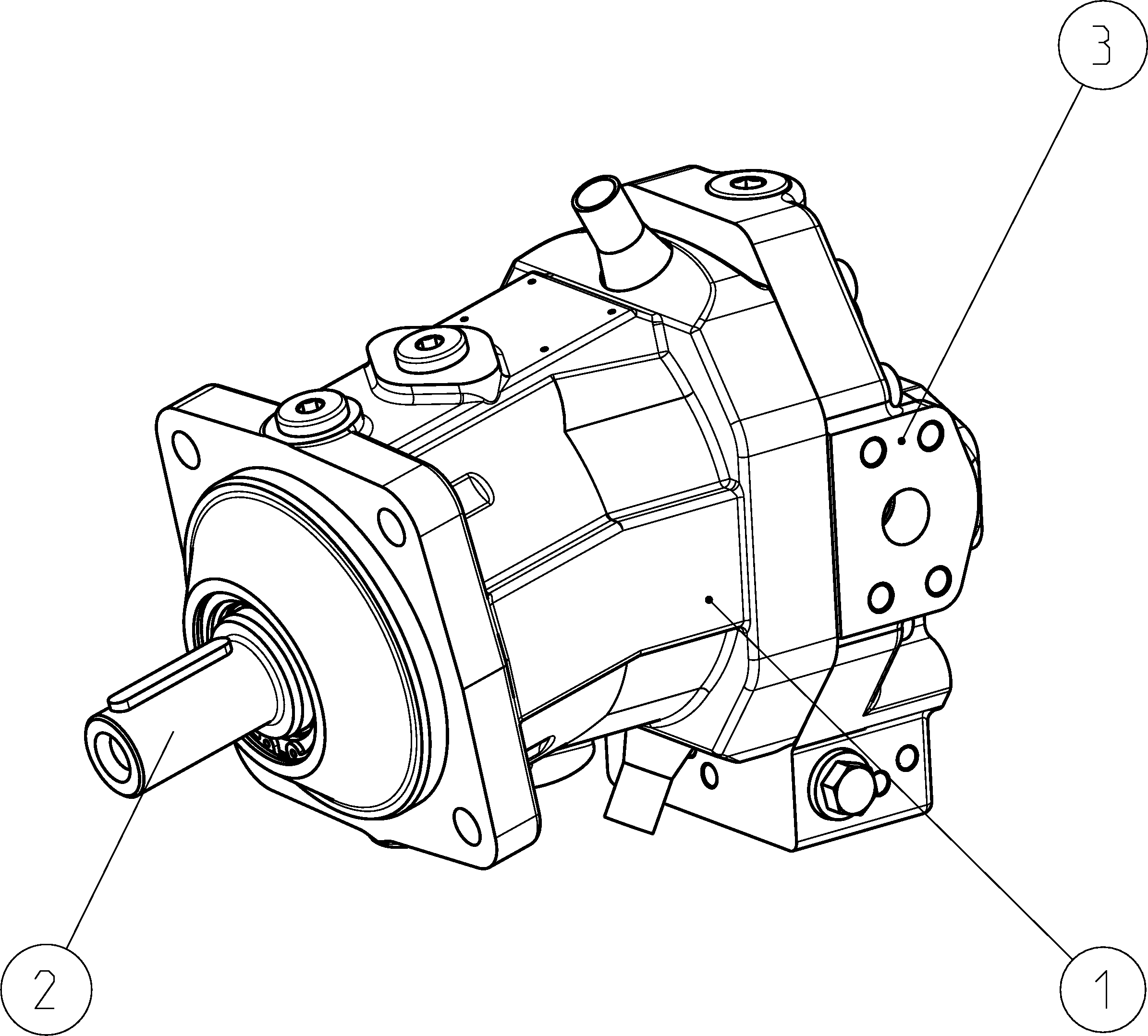 A6VM55HZ3/63W-VPB02000B — Zeichnung