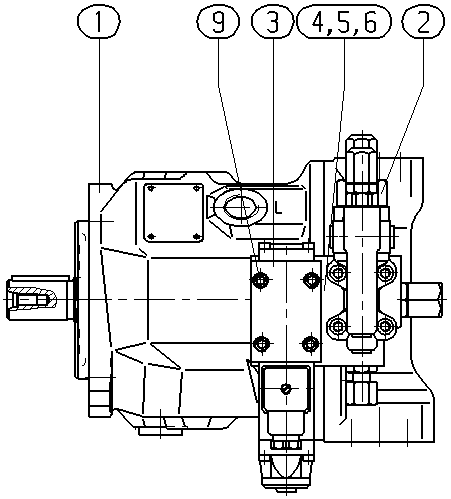 A A10VSO 28 DR /31R-PPA12N00 -SO108 — Zeichnung