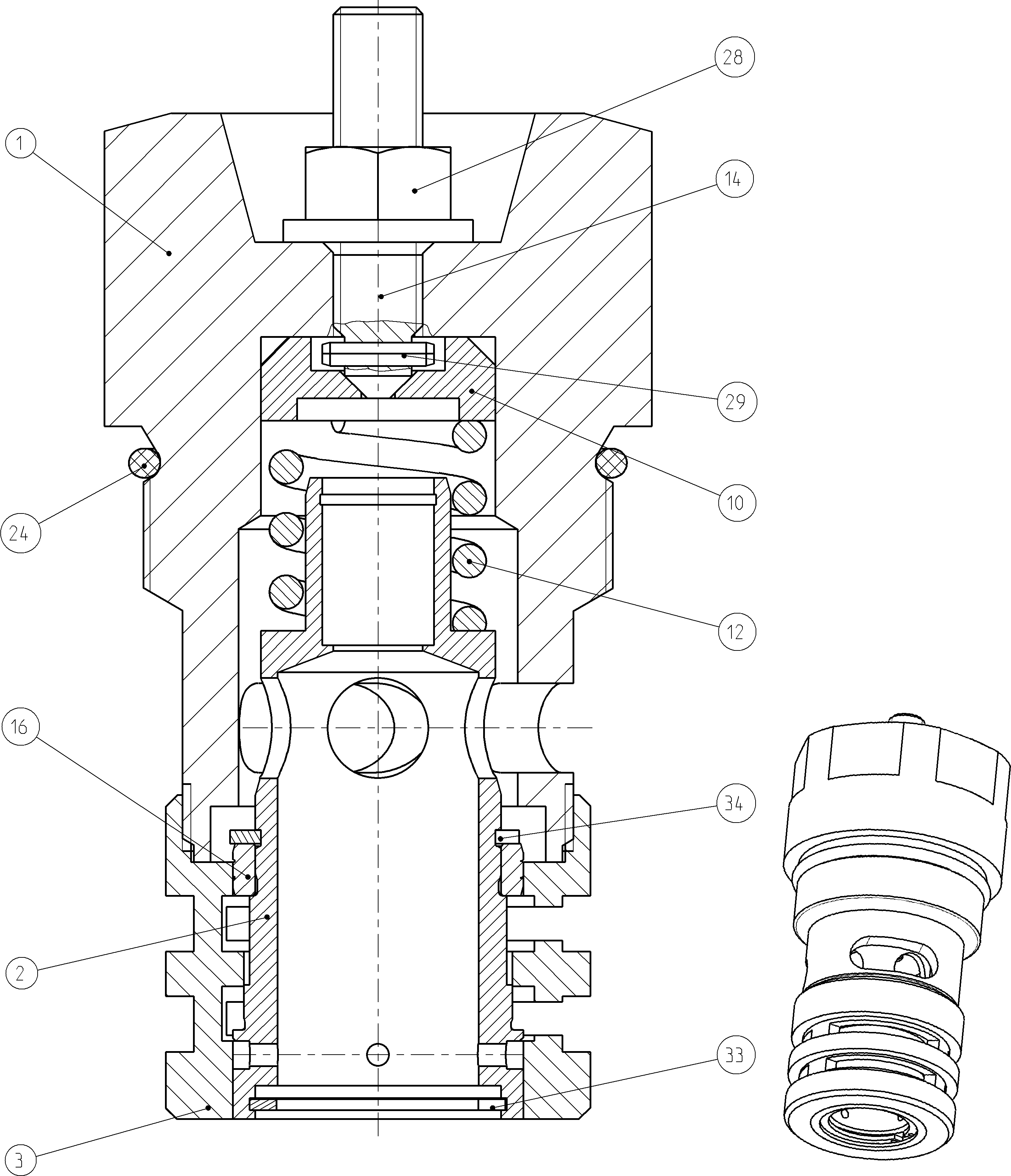 CONTROL CARTRIDGE — Zeichnung