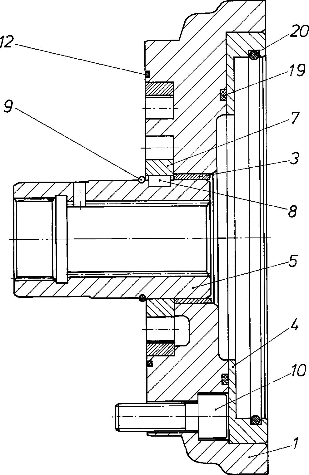 INTERNAL GEAR PUMP — Zeichnung