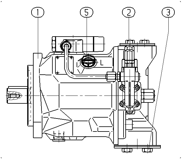 ALAA10VSO100 DFLR/31R-PKC62N00 -SO160 — Zeichnung