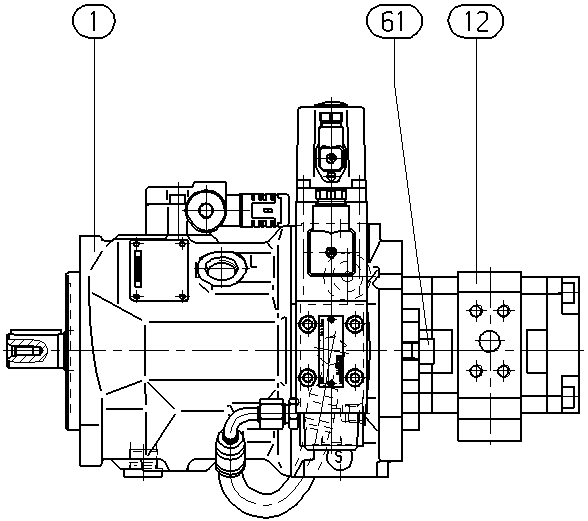 A A10VSO 28 DFEO/31R-PPA12H00 -SO479 — Zeichnung