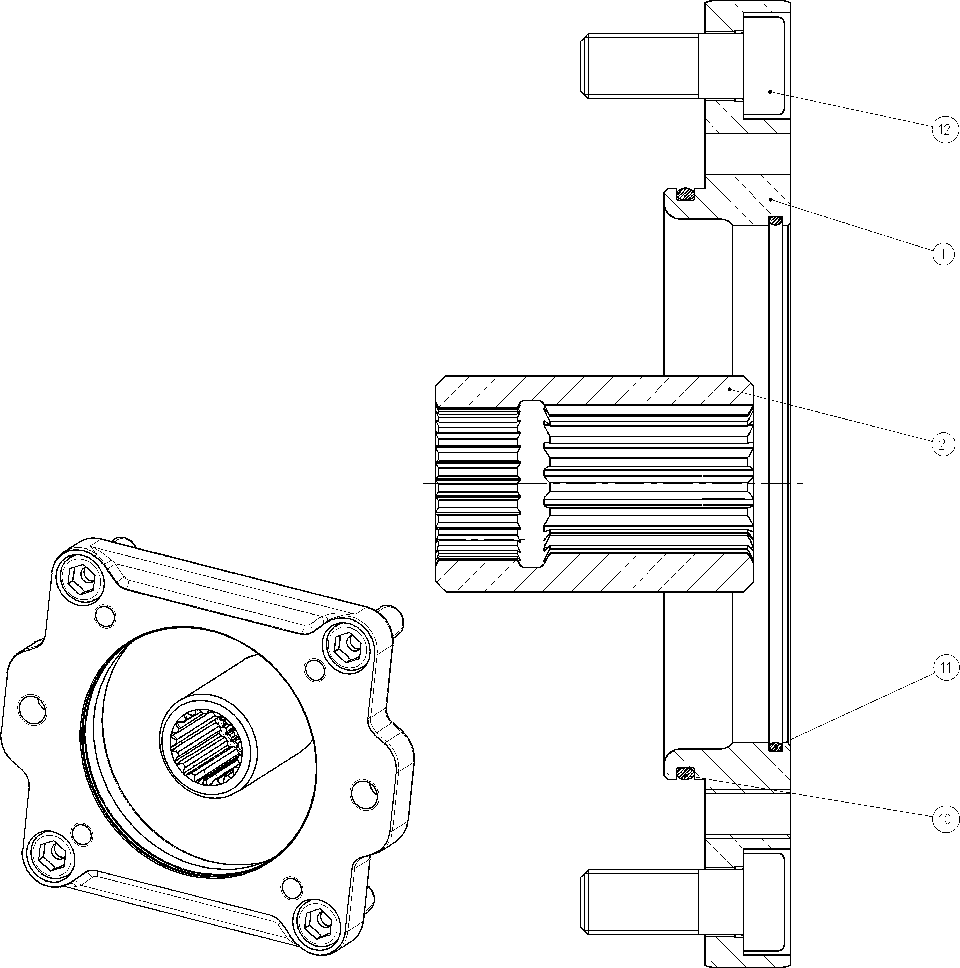 BELL HOUSING — Zeichnung