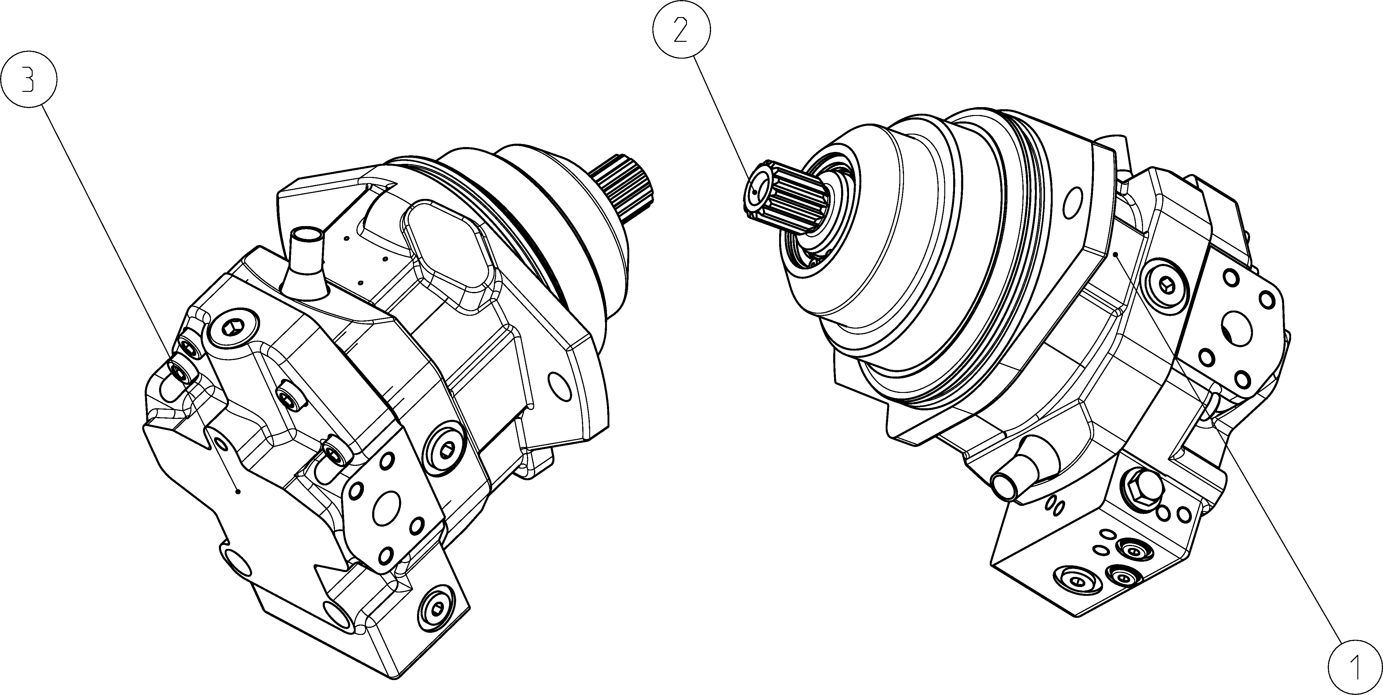 A6VE55HZ3/63W-VXL52000B-S — Zeichnung