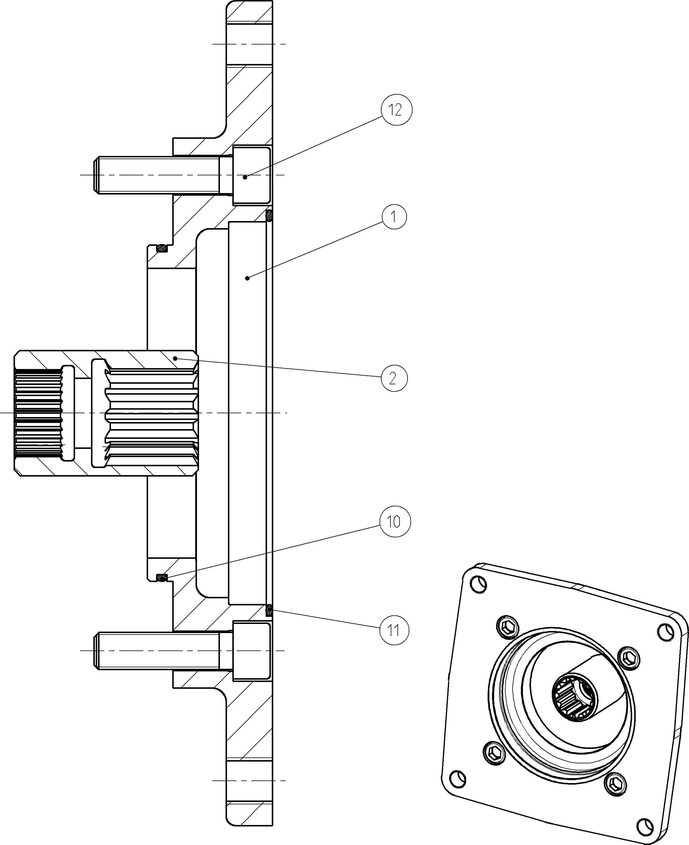 BELL HOUSING — Zeichnung