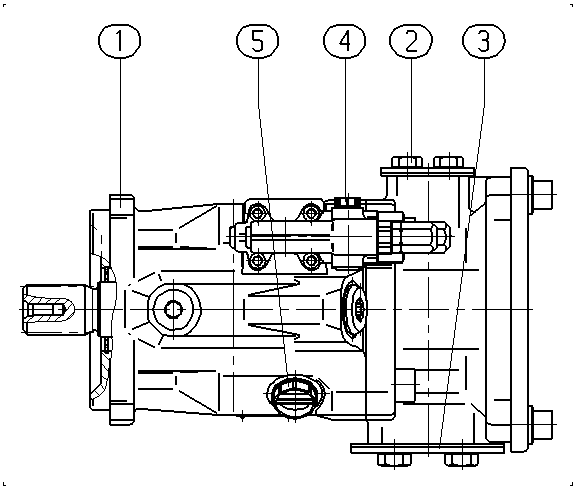 AL A10V O 60 DFR /52R-PSD62K02 -SO200 — Zeichnung