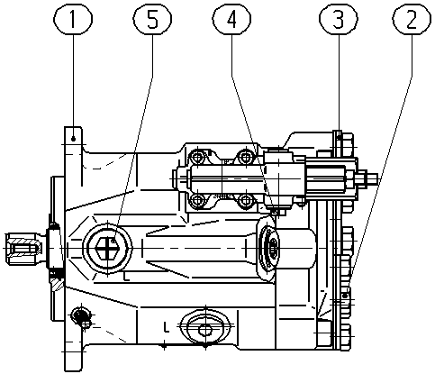 AL A10V O 45 DFR1/52L-VUC11N00 -S1778 — Zeichnung