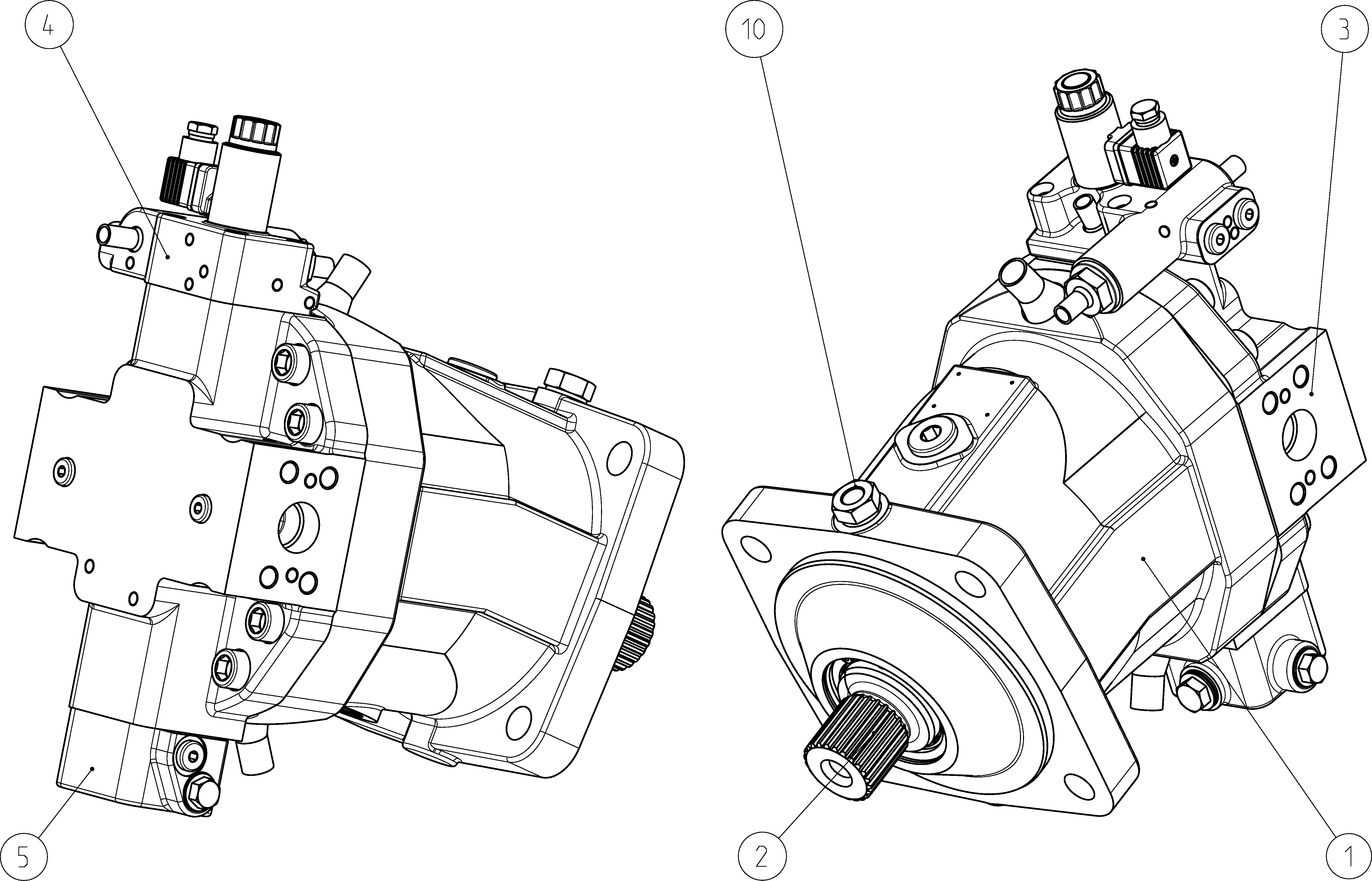 A6VM200EP2E/63W-VAB0270HB-S — Zeichnung