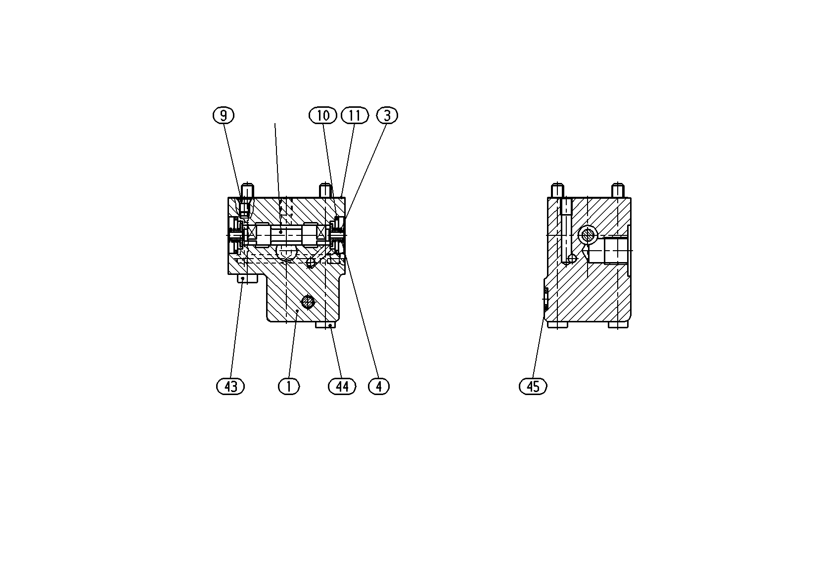VALVE HOUSING — Zeichnung