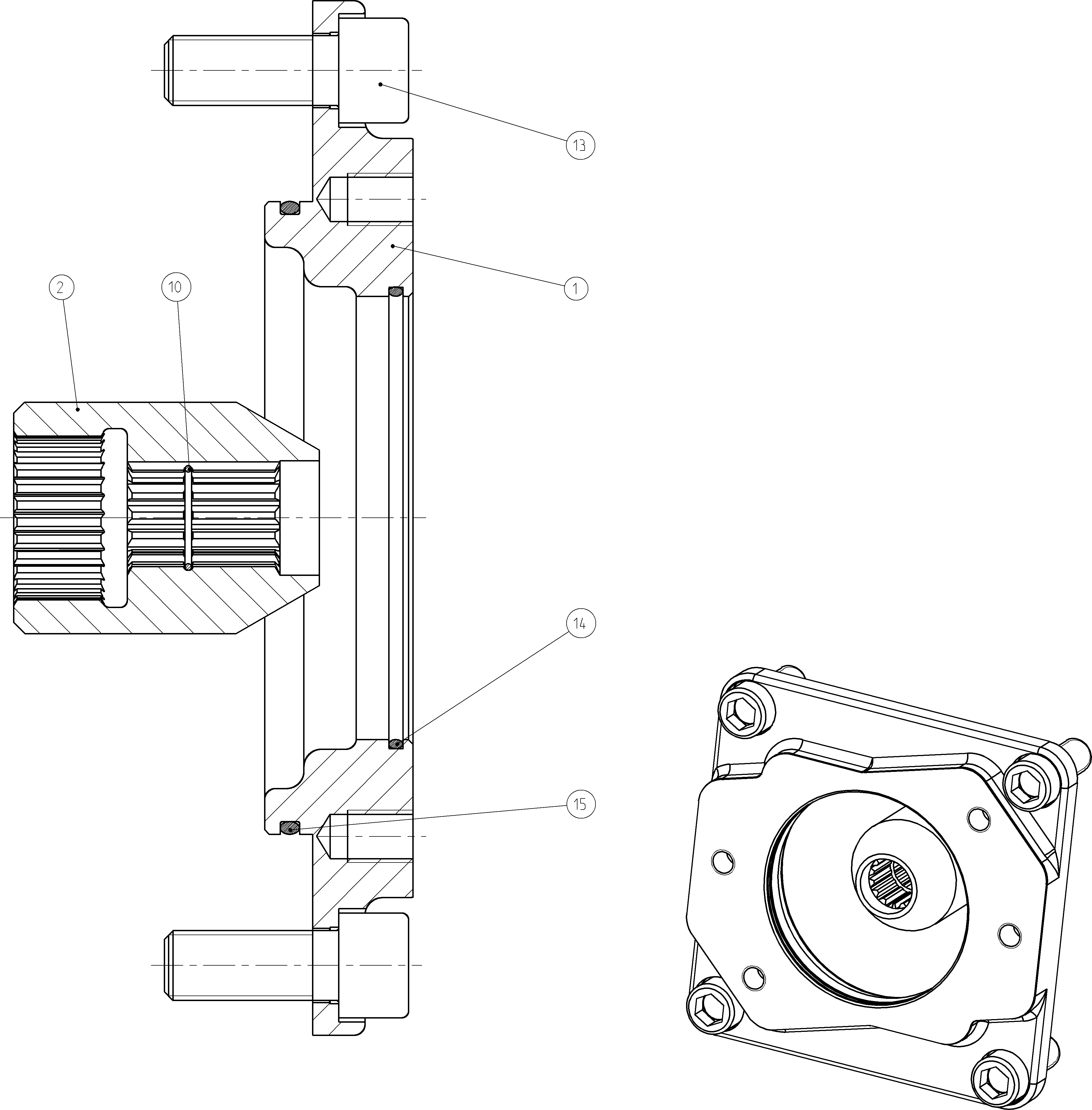 BELL HOUSING — Zeichnung