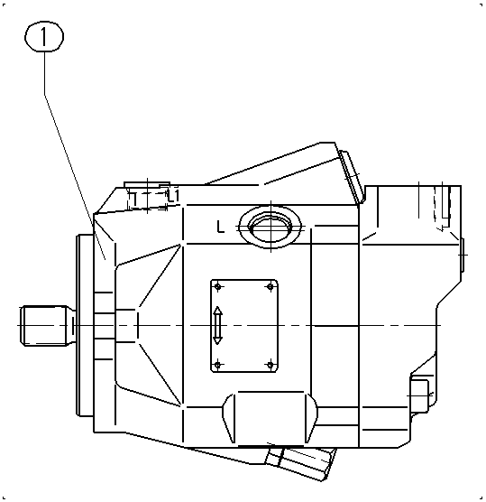 A A10V M 45 DG /52W1-PUC66N000 -SO407 — Zeichnung