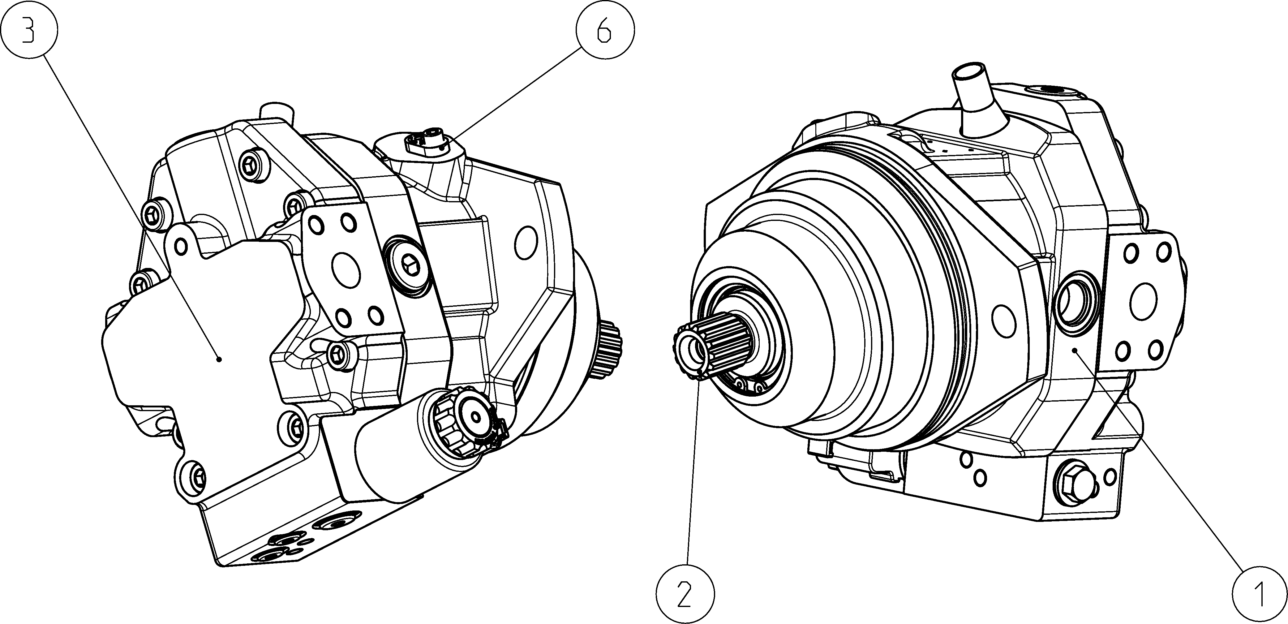 A6VE060EZ800Q001B/71MWV0P2Z620U-S — Zeichnung