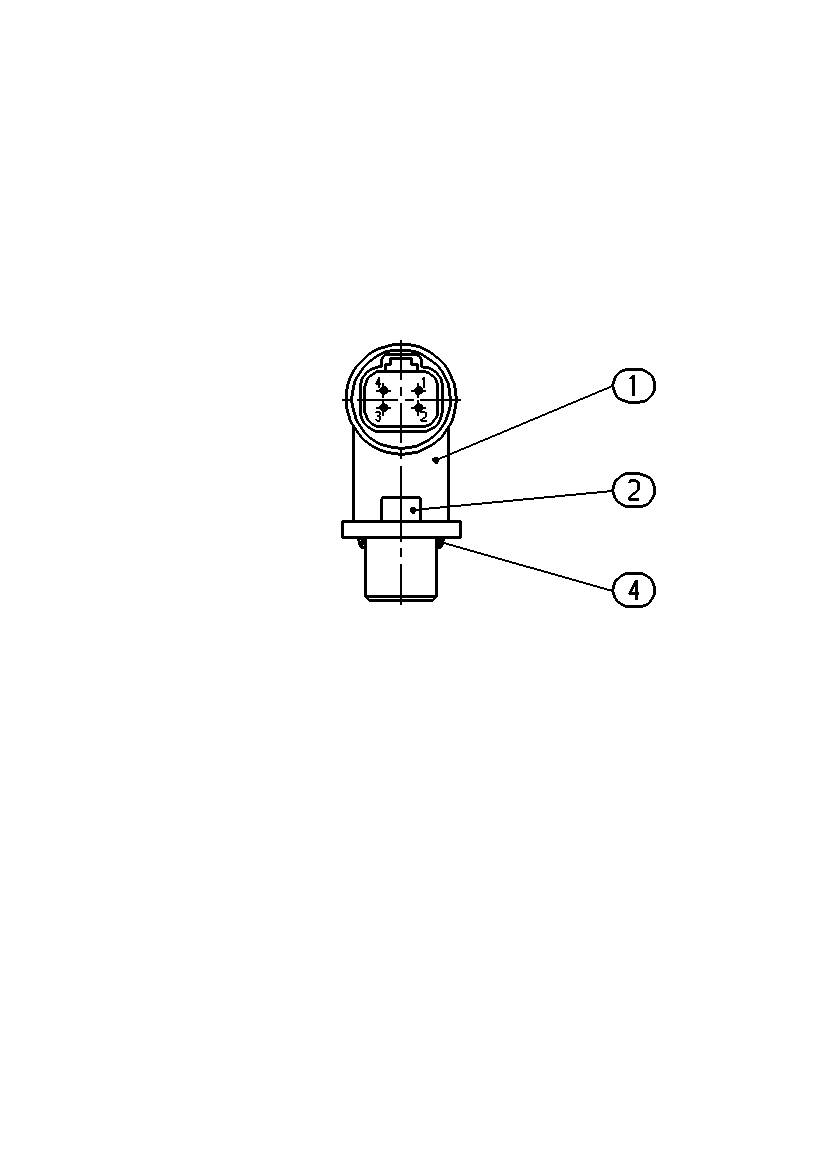 ROTATIONAL SPEED SENSOR — Zeichnung