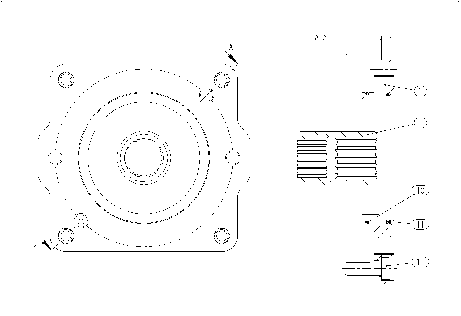 BELL HOUSING — Zeichnung