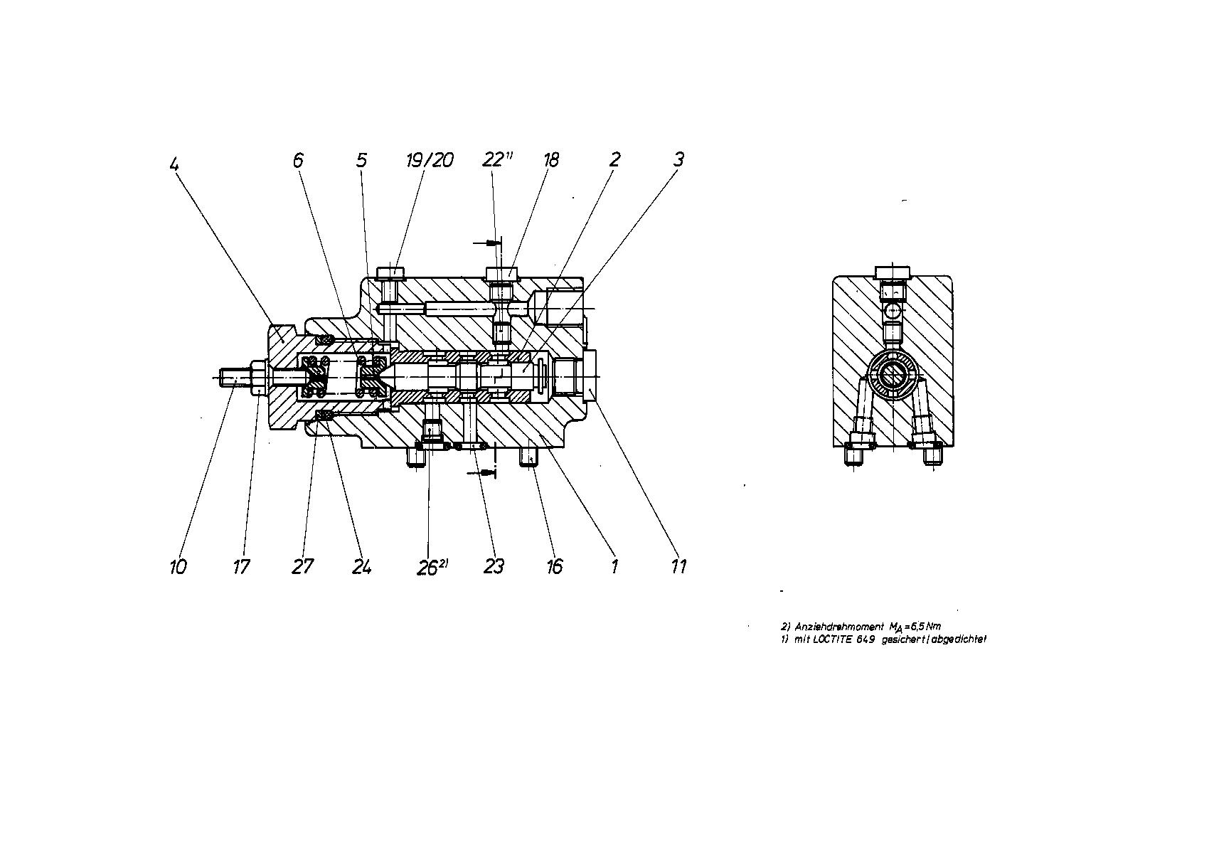 SEQUENCE VALVE — Zeichnung
