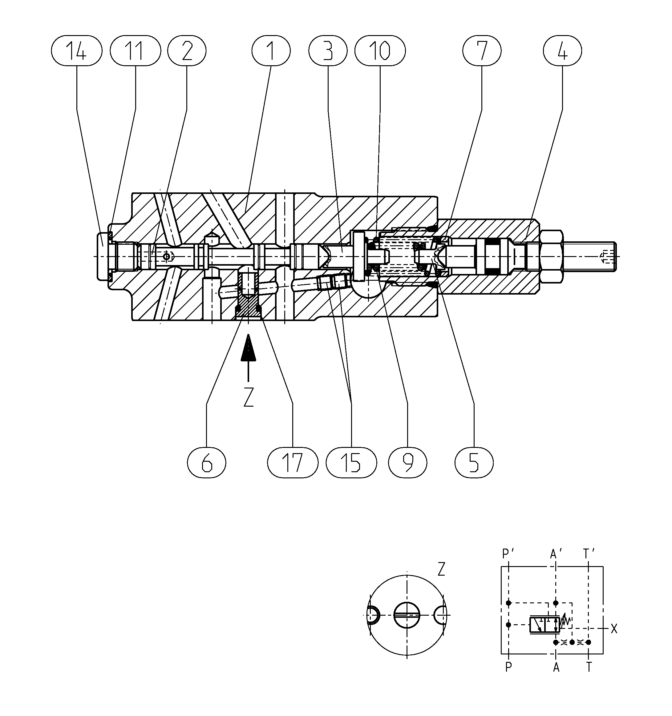 CONTROL VALVE — Zeichnung
