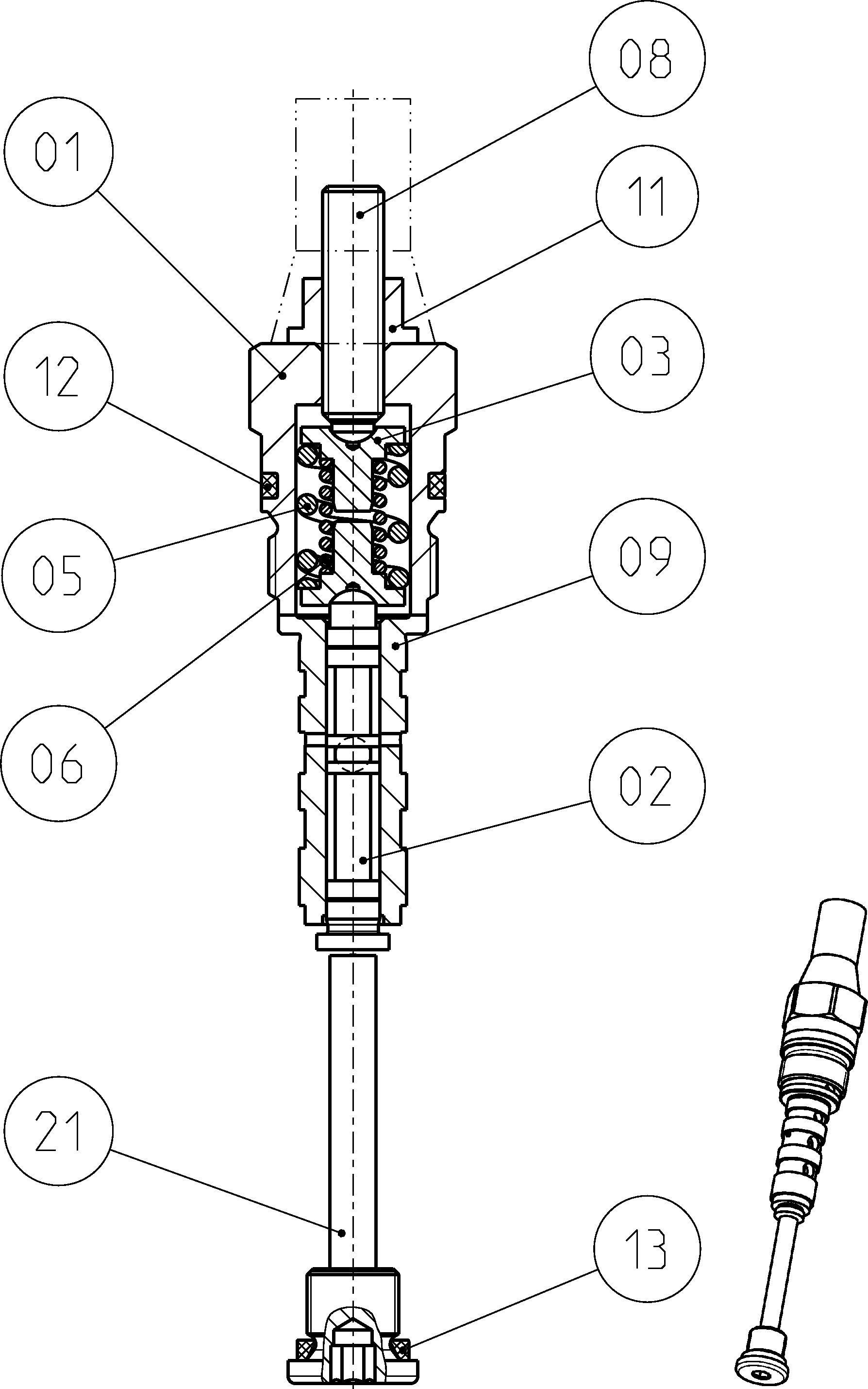 CONTROL ELEMENT — Zeichnung