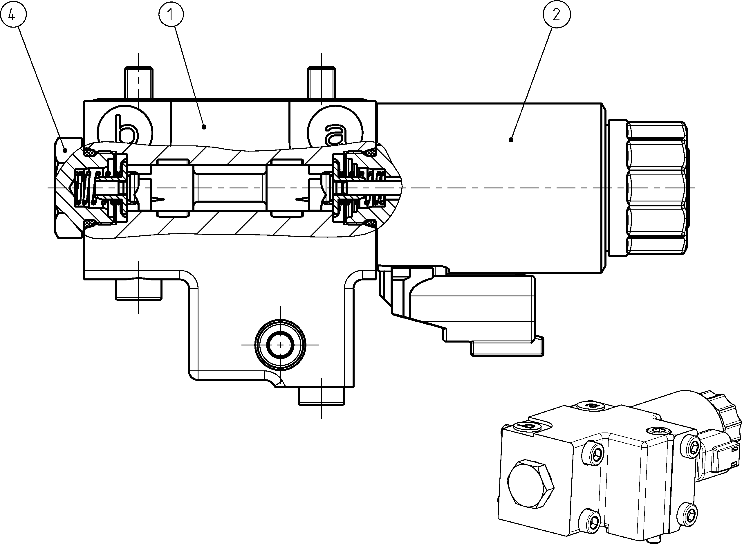 DIRECTIONAL-CONTROL VALVE — Zeichnung
