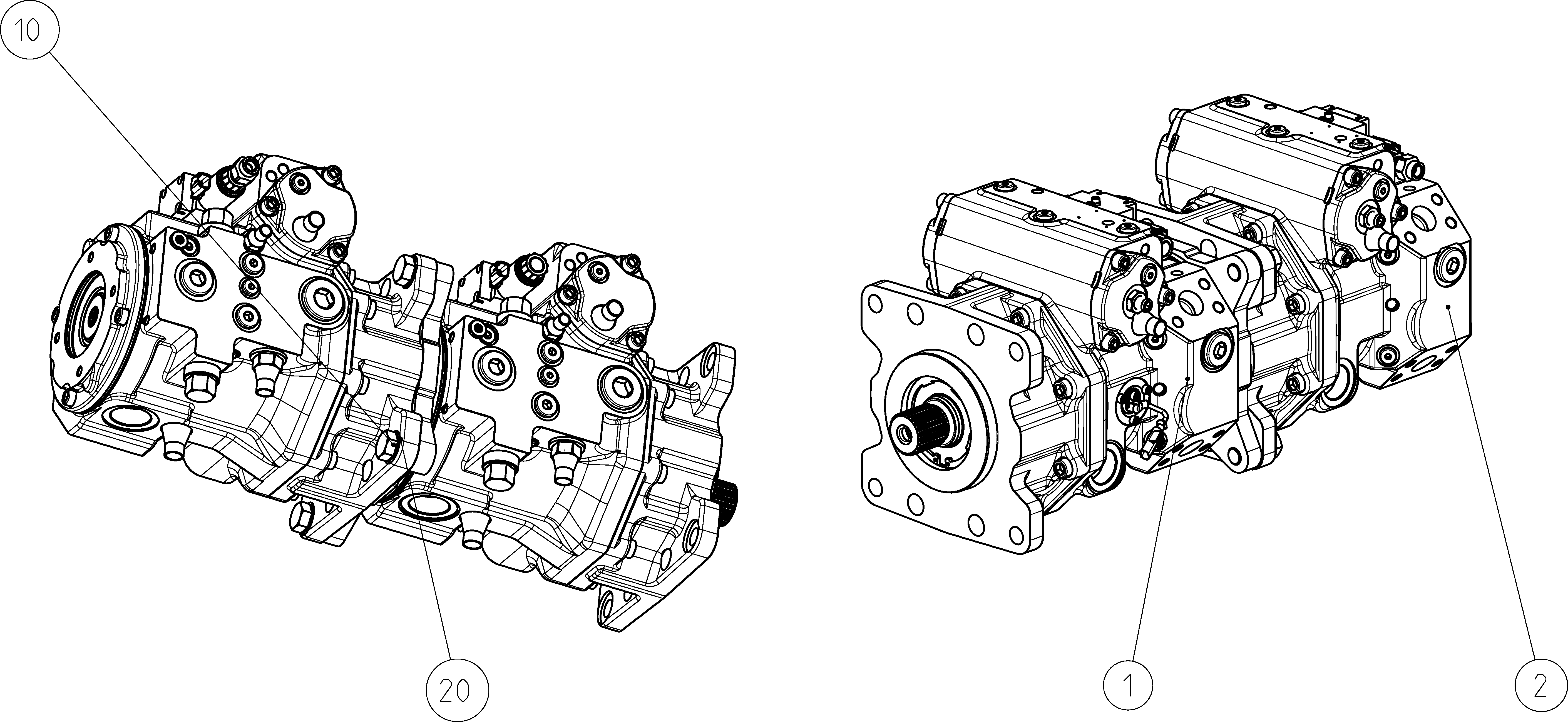A4VG175EP0/40NR+A4VG175EP0/40NR — Zeichnung