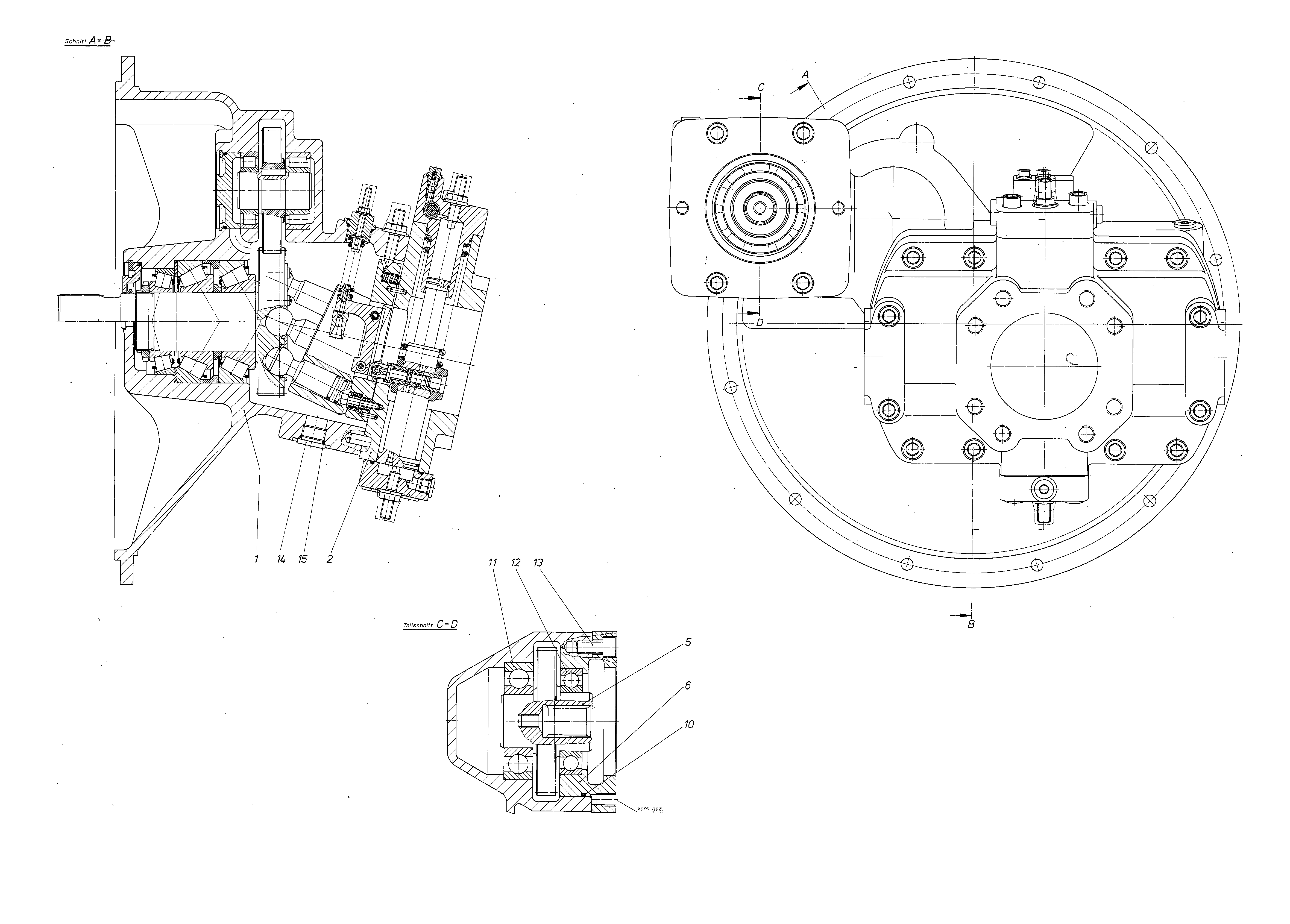AA8VO107SR/60R1-VZG05G*SV* — Zeichnung