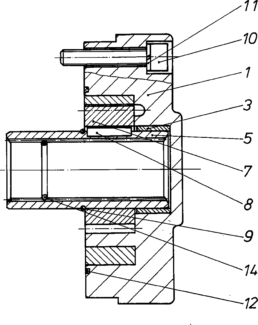 INTERNAL GEAR PUMP — Zeichnung