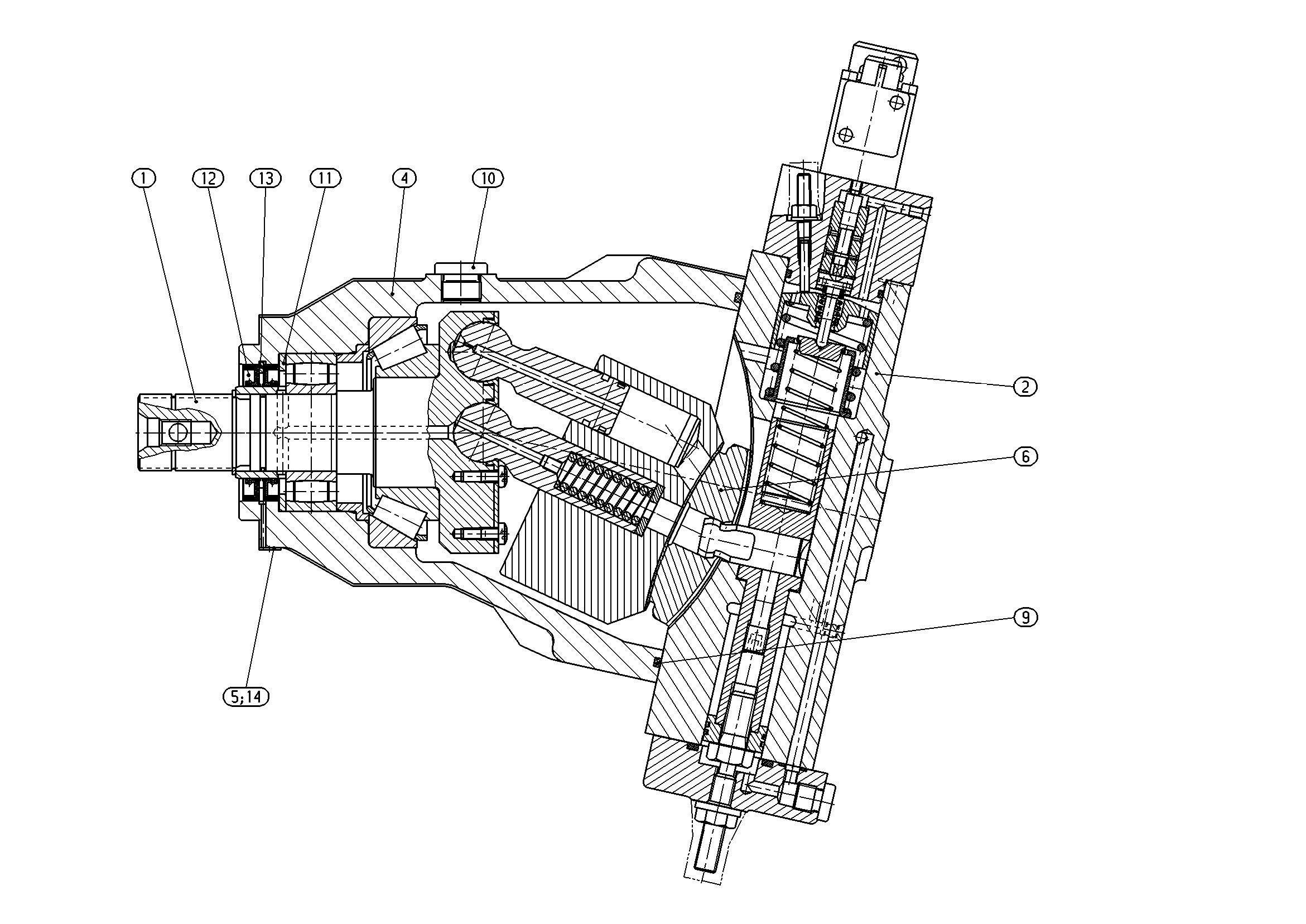 KVA7VO107EP4/63R-MEK64 — Zeichnung