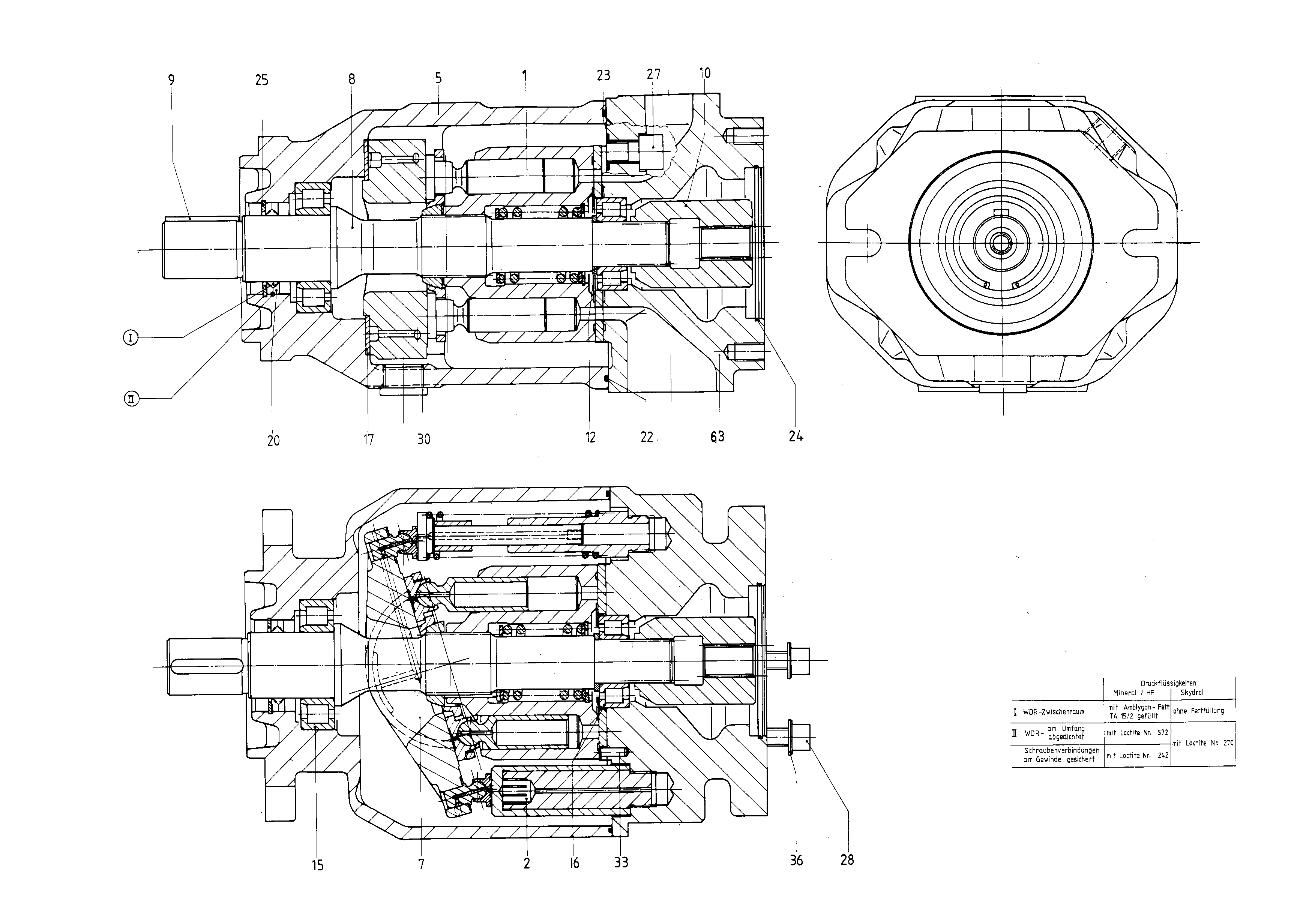 GE A10VSO100 DFE /31R-VPA12KB4 LR — Zeichnung