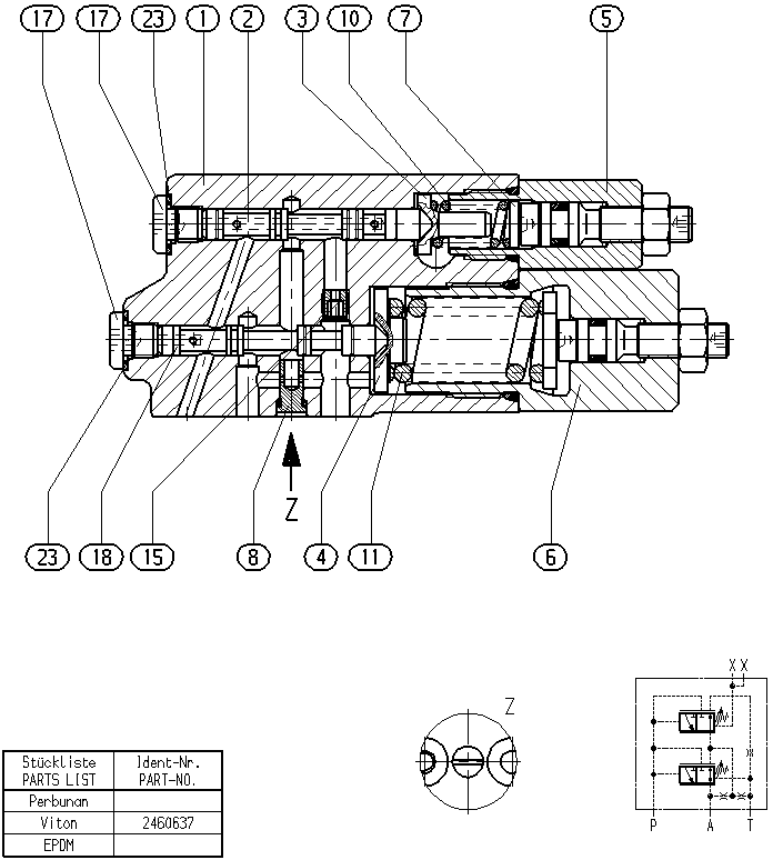 CONTROL VALVE — Zeichnung