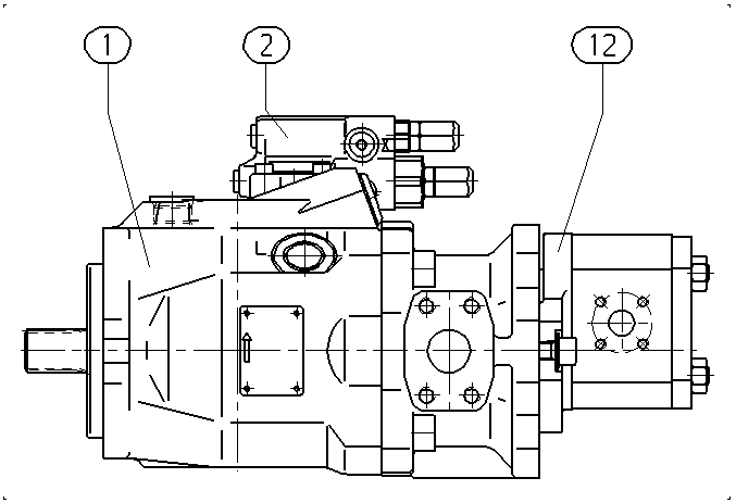AA10VO60DFR/52L-PWC62G20 — Zeichnung