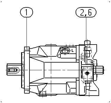 A AA10VSO140 DR /31L-PKD62N00 — Zeichnung
