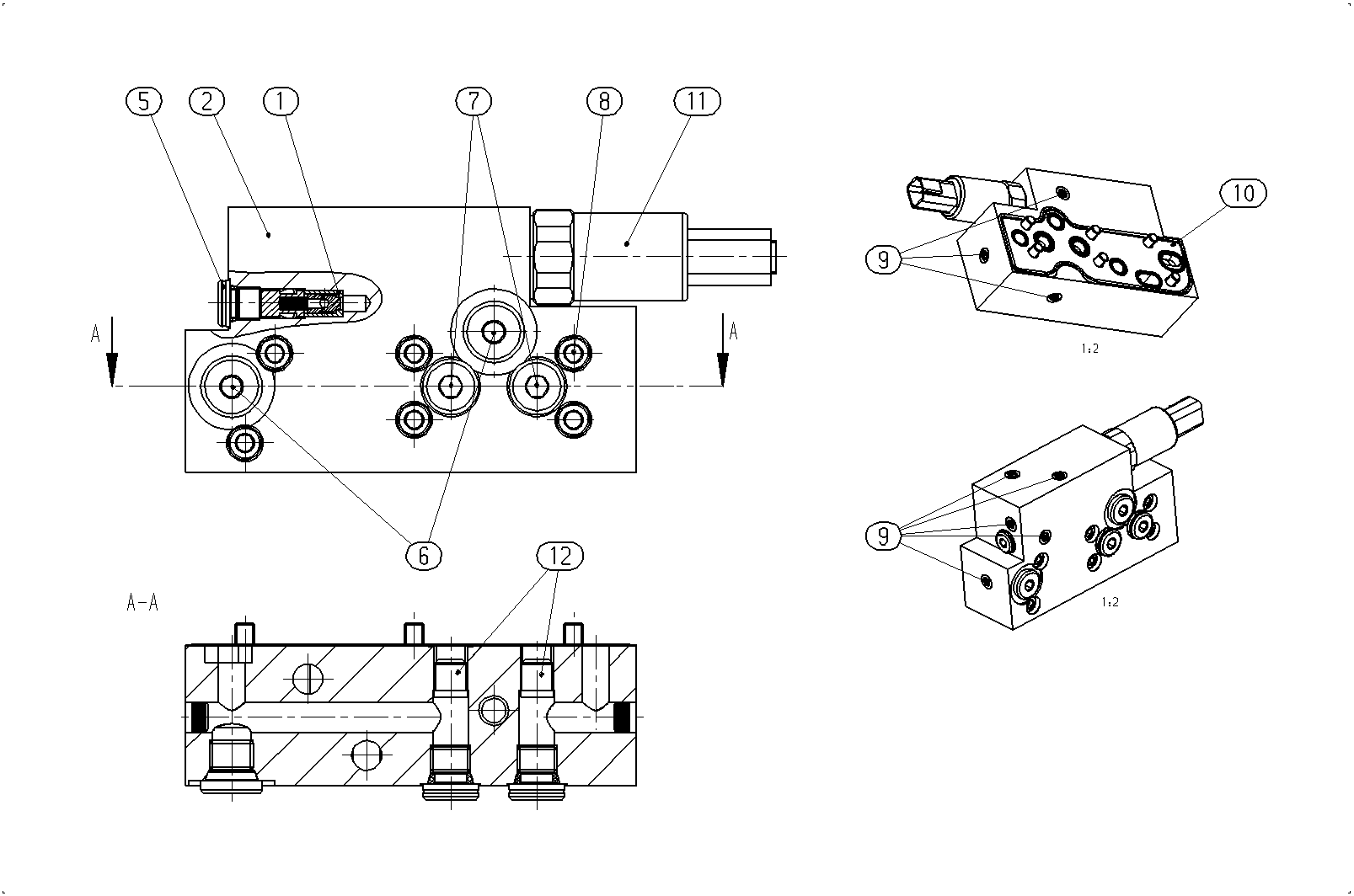PRESSURE REDUCING VALVE — Zeichnung