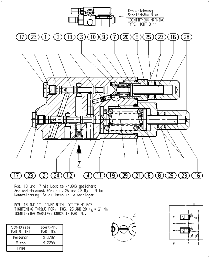 CONTROL VALVE — Zeichnung