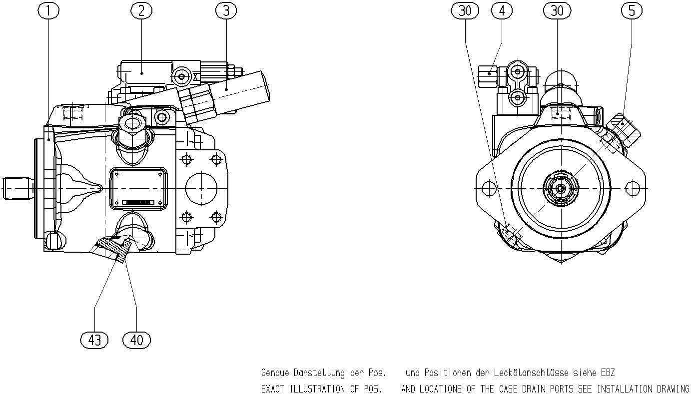 A A10V O 28LA7DS/53R-VSC12N00 -S0724 — Zeichnung