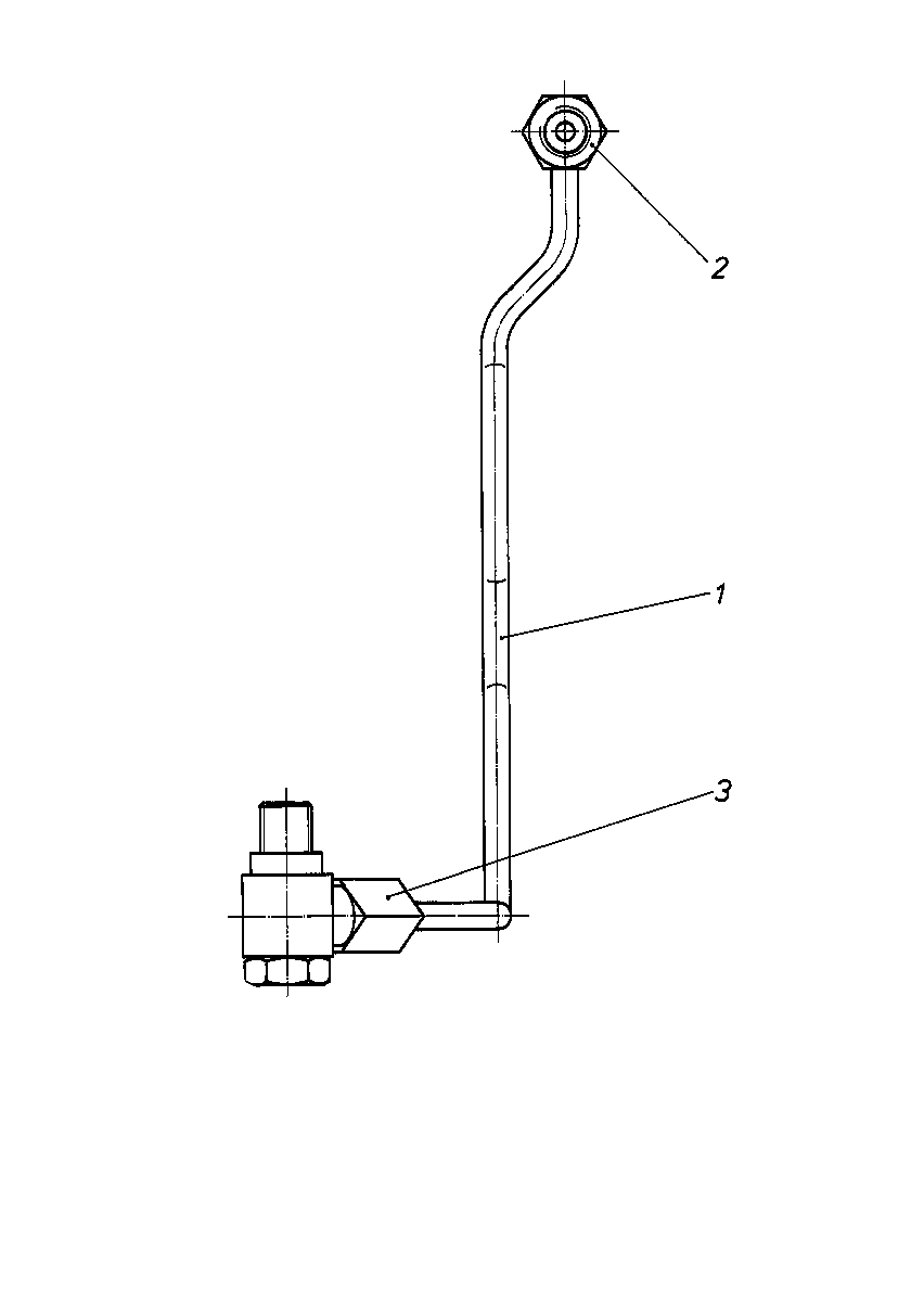 HYDRAULIC LINE — Zeichnung