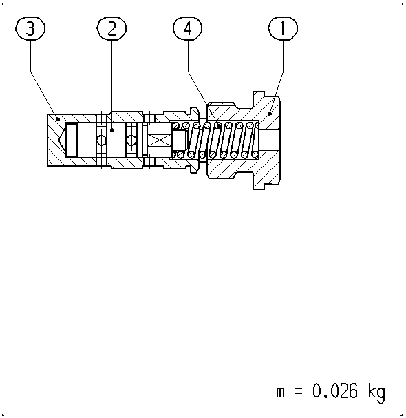 BRAKE RELEASE VALVE — Zeichnung