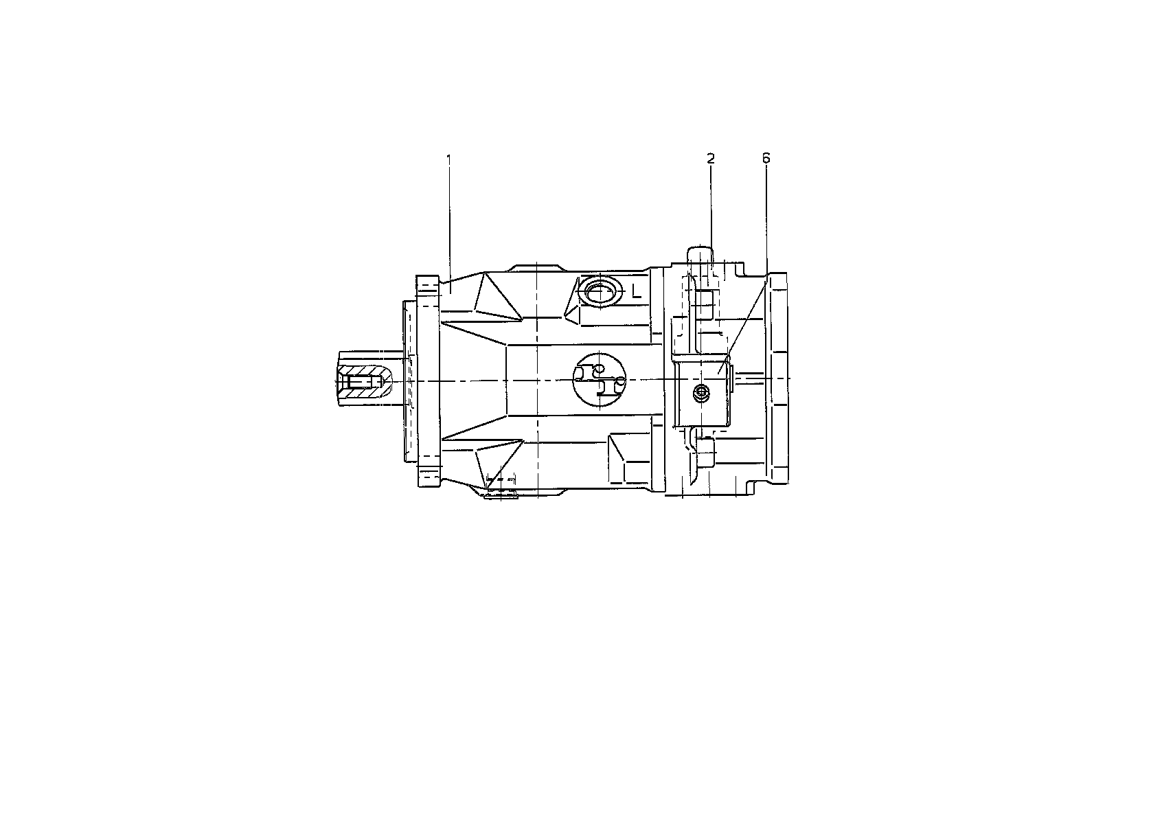 AXIAL-PISTON PUMP — Zeichnung