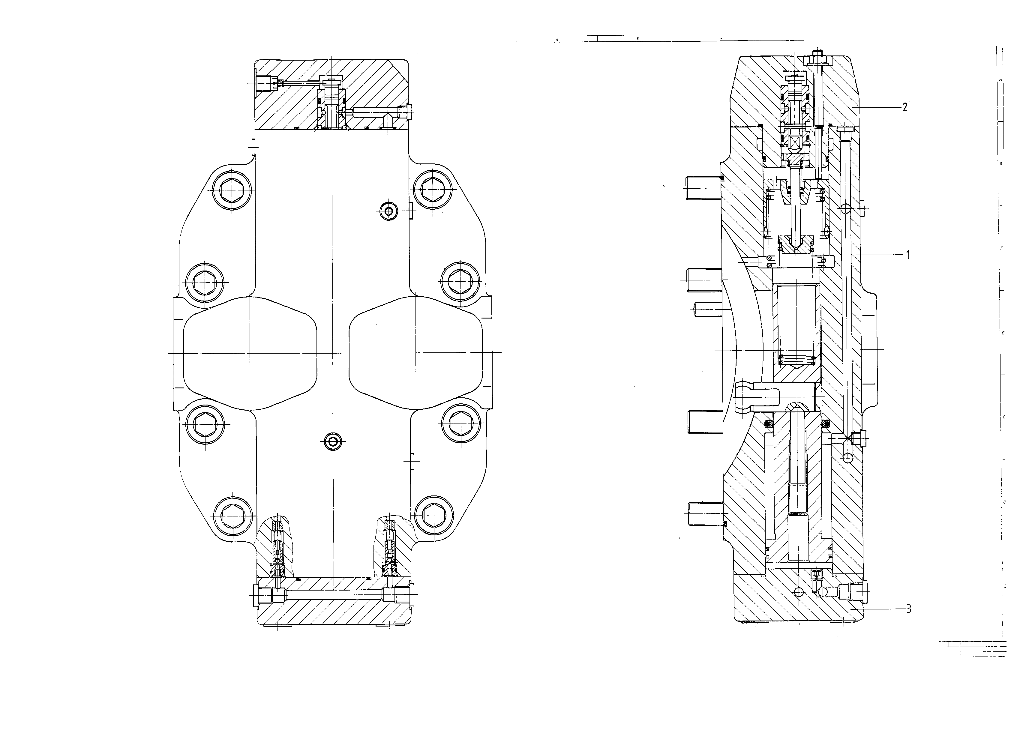 V A6V M 355 HD1 /61-P020 — Zeichnung