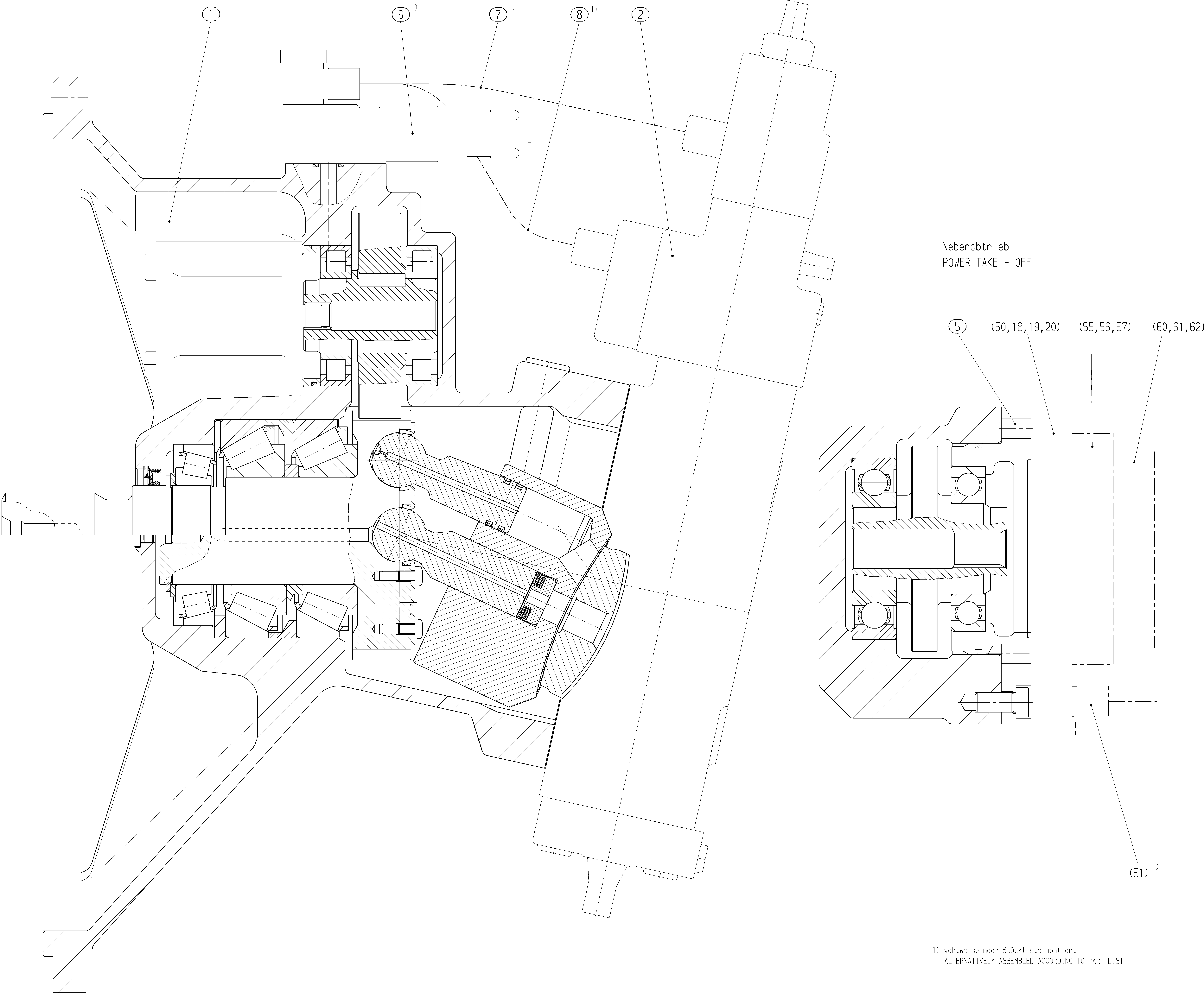 A8VO200LA1S5/63R1-NZG05F17X-S — Zeichnung