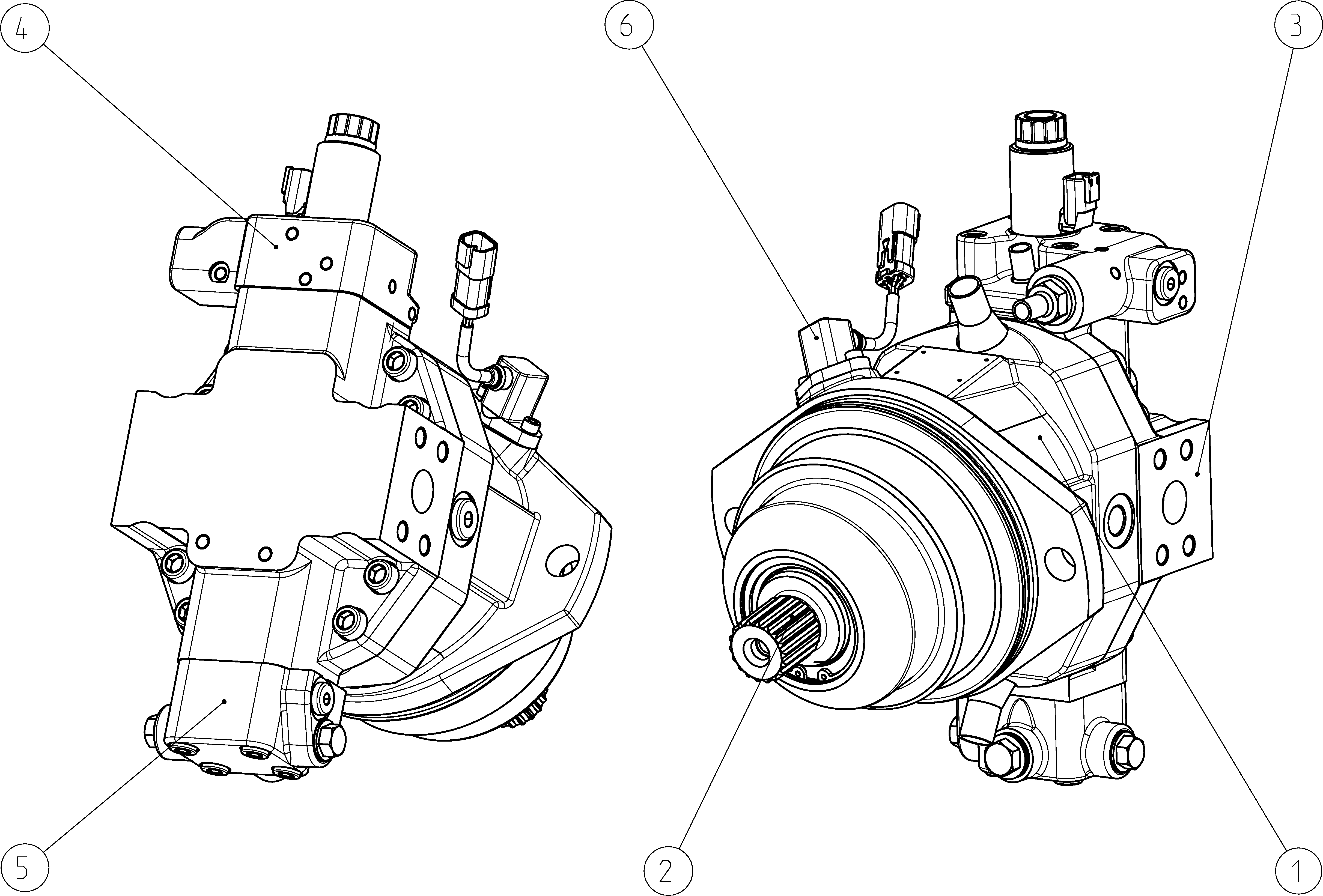 A6VE107EP2D/63W-VZU027HPB — Zeichnung