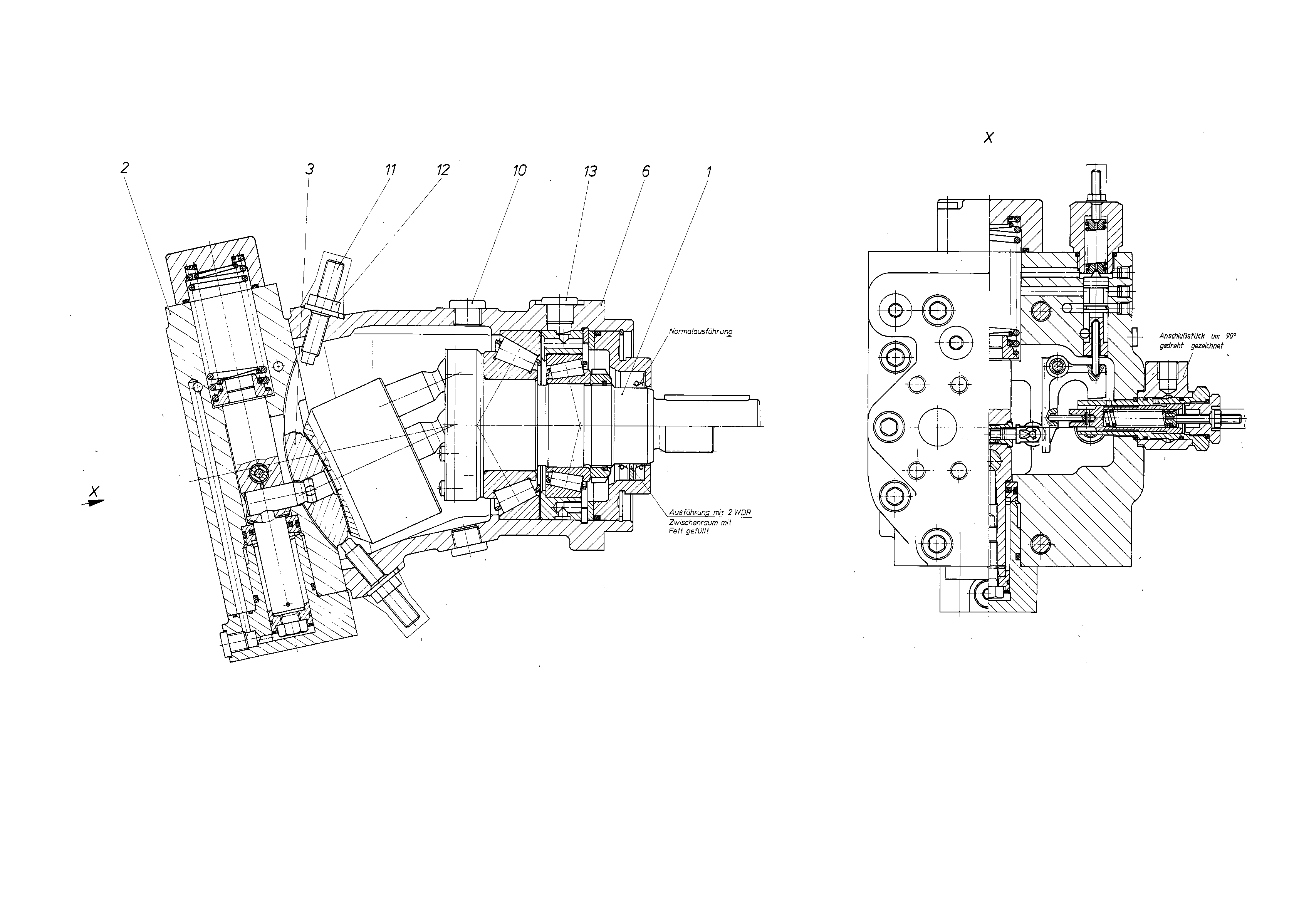A7VO160LRC/61L-PZBO1 — Zeichnung