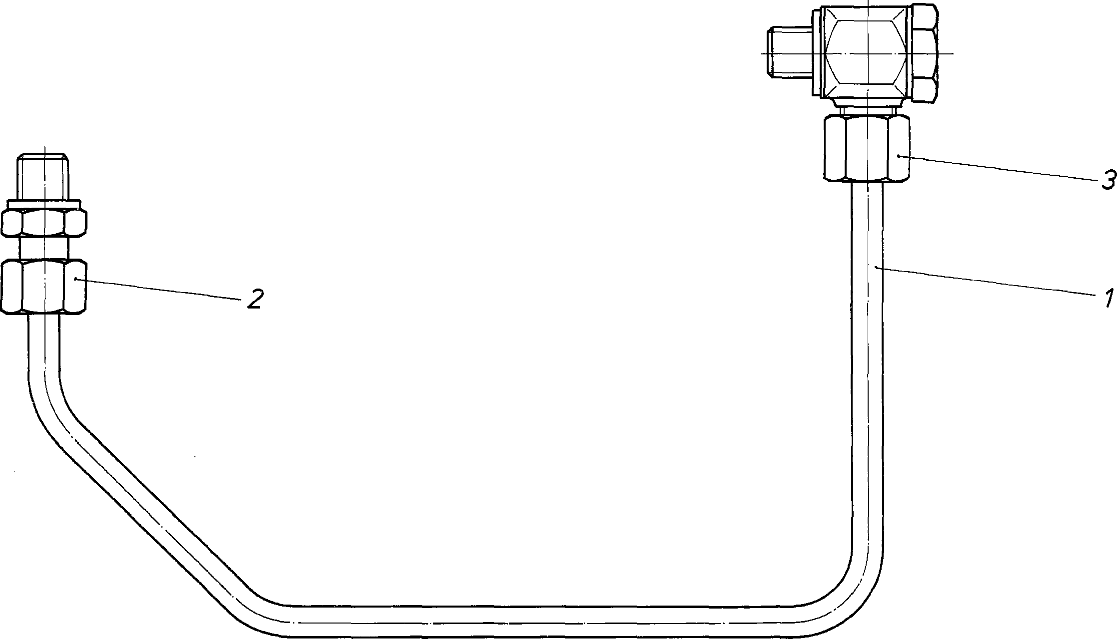 HYDRAULIC LINE — Zeichnung