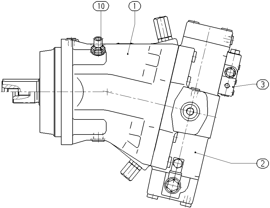 A A6V M 355 EZ2 /63W2-VZH017FEA-SO229 — Zeichnung