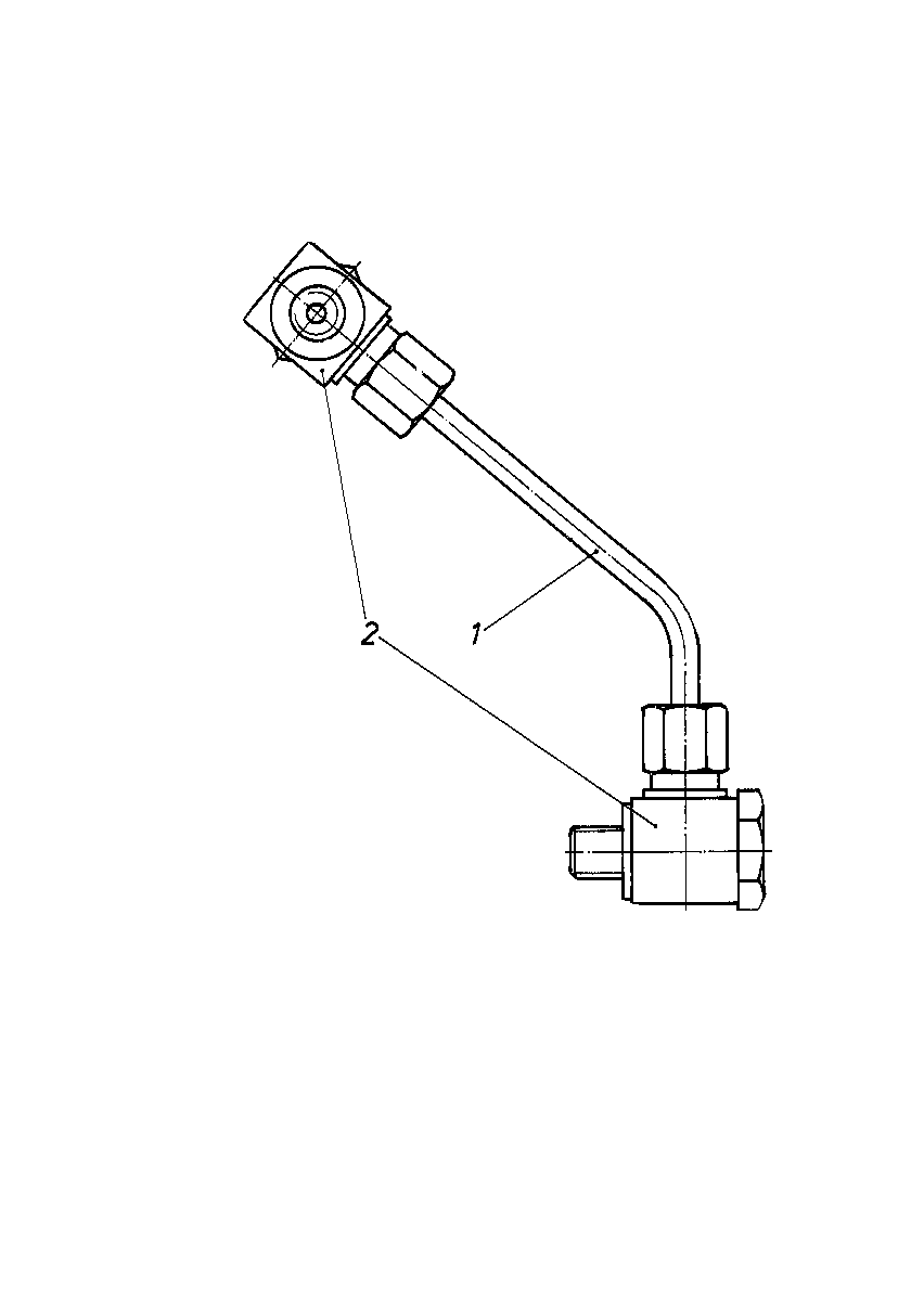 HYDRAULIC LINE — Zeichnung