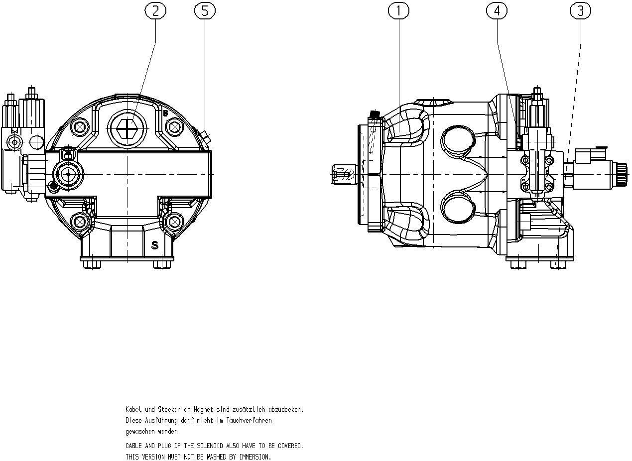 AP A10V O 74EK1DS/31R-VUC46N00P -S2993 — Zeichnung