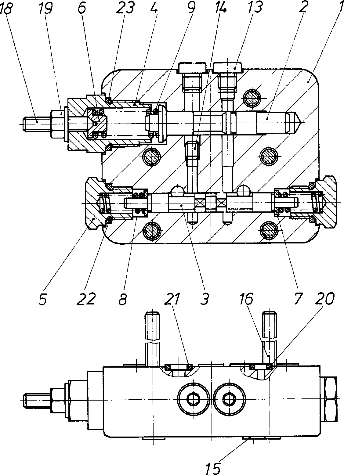 BRAKE VALVE — Zeichnung