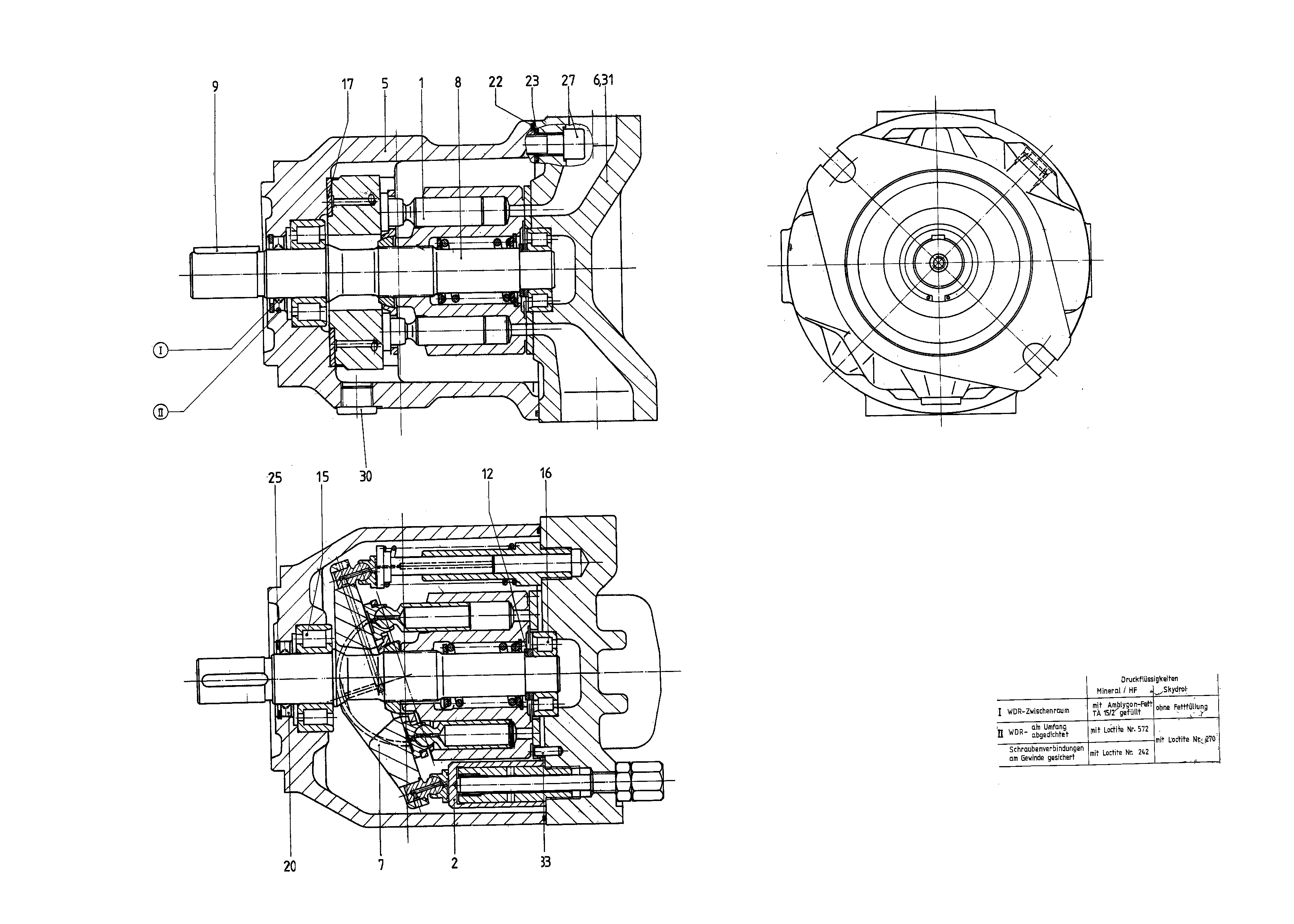 GEAA10VSO 71 OV /31R-VKC92N00 — Zeichnung