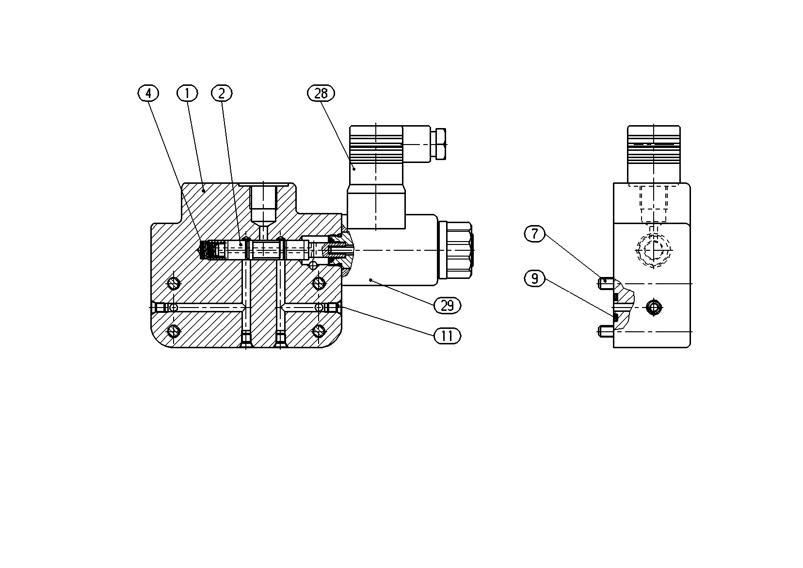 DIRECTIONAL-CONTROL VALVE — Zeichnung